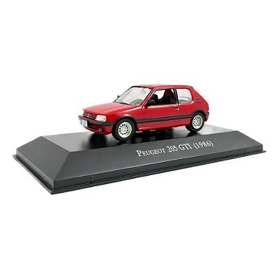 Miniatura Peugeot 205 GTI (1986) Vermelho Classicos 1/43