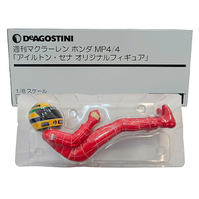 Boneco Ayrton Senna DeAgostini 1988 Original Japão 1/8
