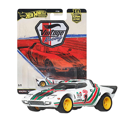Miniatura Hotwheels Vintage Racing Lancia Stratos 1/64
