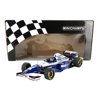 Miniatura Williams FW18 Damon 1996 Minichamps 1/18 Seminovo