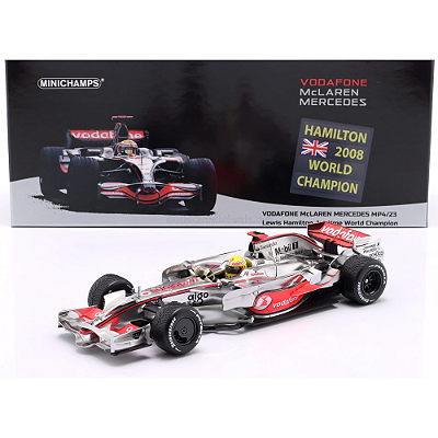 Miniatura MiniChamps Lewis Hamilton McLaren MP4/23 #22 1/18