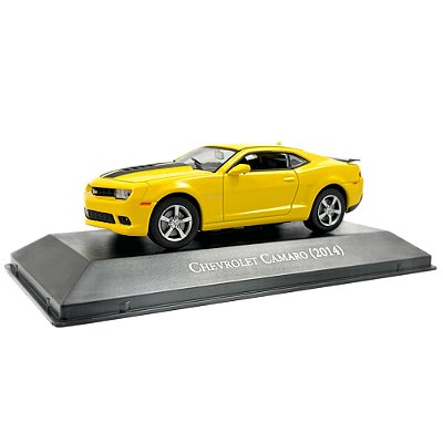 Miniatura Chevrolet Camaro (2014) Amarelo Classicos 1/43