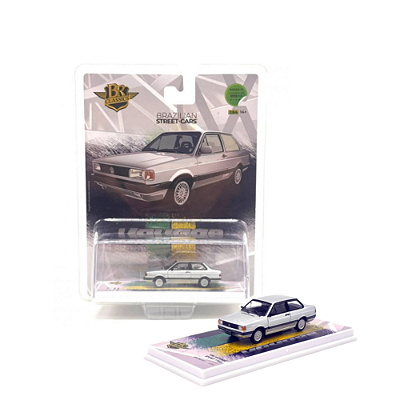 Miniatura VW Voyage Sport 1993 BR Classics Prata 1/64