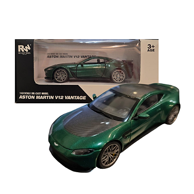 Miniatura Aston Martin V12 Vantage RW Die-Cast Verde 1/43
