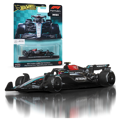 Miniatura Hot Wheels Mercedes AMG (#44) 2024 1/64