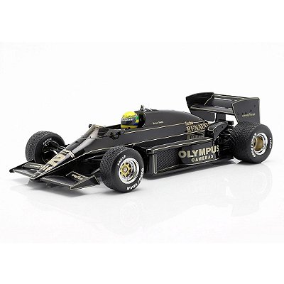 Formula 1 Ayrton Senna Lotus Renault 97T 1985 1/24 + ACRILICO