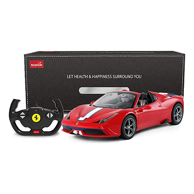 Miniatura Controle Remoto Rastar Ferrari 458 Speciale A