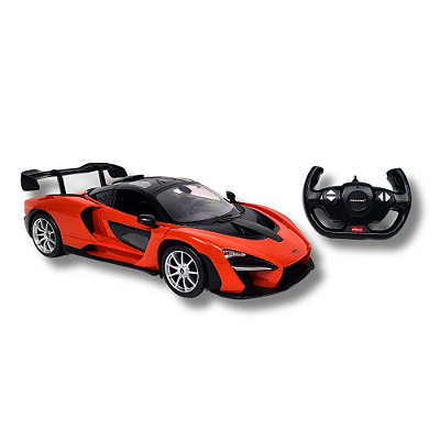 Miniatura Controle Remoto Rastar McLaren Senna 1/14