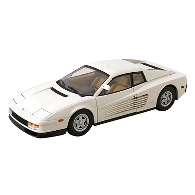Miniatura KK-Scale Testarossa Monospeccio 1984 Branco 1/12