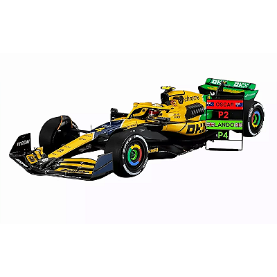 F1 McLaren MCL38 Lando Norris Senna Mônaco 2024 Spark 1/12