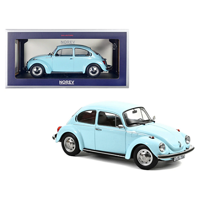 Miniatura VW Fusca 1303 1973 Azul Claro Norev 1/18