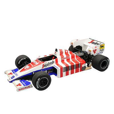 Miniatura Toleman TG184 Senna GP Portugal 1984 1/18