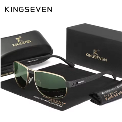 Óculos de Sol Masculino Polarizado KINGSEVEN UV400 Clássico