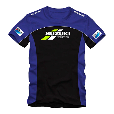Camiseta Masculina Suzuki Preta AllBoy