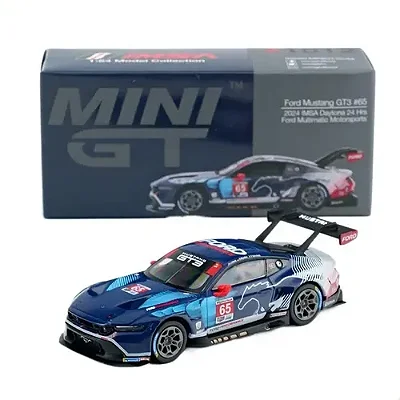 Ford Mustang Gt3 #64 Imsa Daytona 24hs Mini Gt 1/64