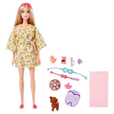 BARBIE DIA DE SPA COM BONECA E PETS