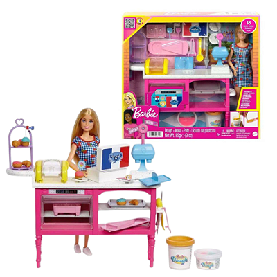 Barbie Confeiteira Café Divertido HJY19 - Mattel