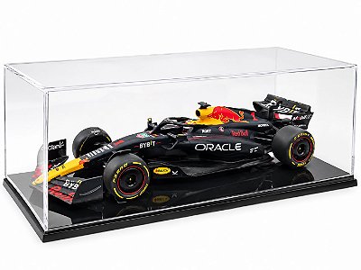 Miniatura Red Bull Racing RB19 - Verstappen 1/18 C/ Acrilico