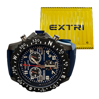 Relógio Masculino Endurance Pro Azul  Analógico