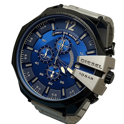 Relógio Masculino Diesel Only the Brave Cinza Analógico