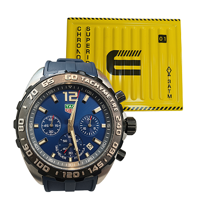 Relógio Masculino TAG Heuer Azul Analógico