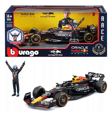 Red Bull Racing RB20 2024 c/ piloto Max Verstappen 1/24