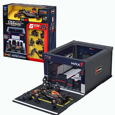 Race Formula Red Bull RB21 Pit Pass #1 Burago 1/43