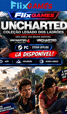 Uncharted 4 Coleção Legado dos Ladrões PC STEAM OFFLINE
