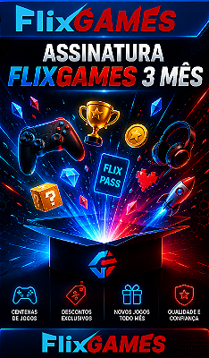 Assinatura FlixGames 3 MESES
