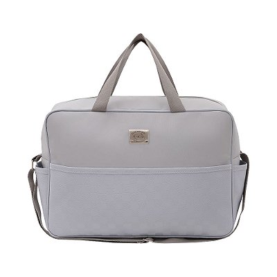 Mala Maternidade Clean - Cinza e Azul G