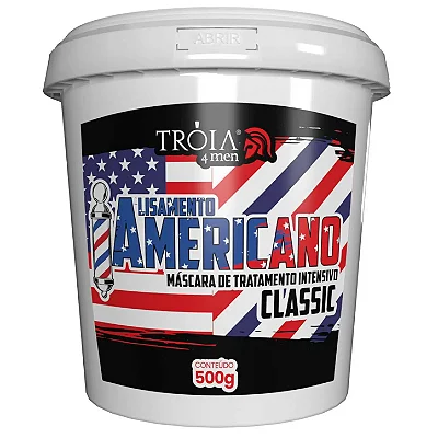 Alisamento Americano Hidróxido de Sódio Tróia Hair 500ml