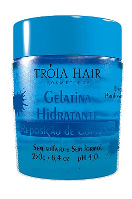 Gelatina Azul 250g - Troia Hair