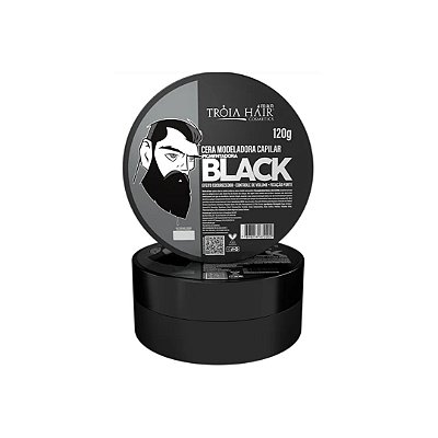 Pomada Capilar Black 120g - Troia Hair