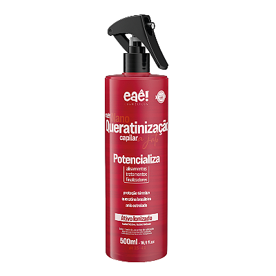 NanoQueratinização Capilar a Jato Vermelho