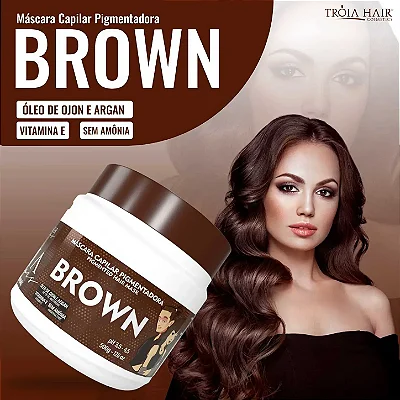 COLORS BROWN 500G MÁSCARA PIGMENTADORA