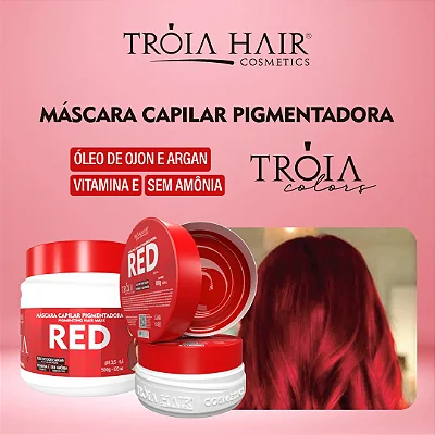COLORS RED 500G MÁSCARA PIGMENTADORA