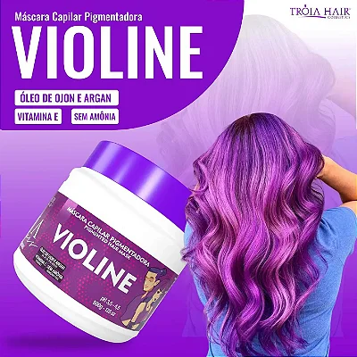 COLORS VIOLINE 500G MÁSCARA PIGMENTADORA