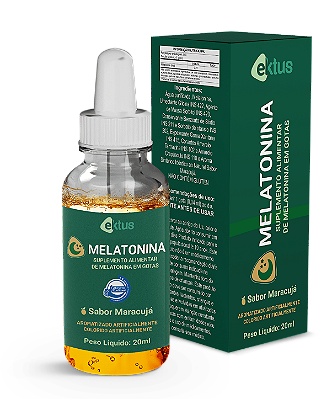 Melatonina Líquida – Sabor Maracujá