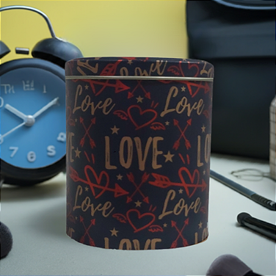 Lata metálica Love