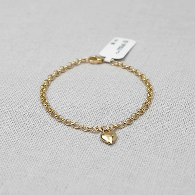 Pulseira Elo Português Ouro18k 15cm Punho Pequeno E Infantil