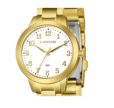 Relógio Lince Feminino kit Filhos Menino Semijóia LRG4849L30