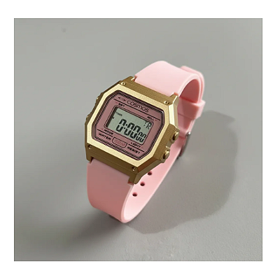 Relogio De Pulso Infantil Menina Cosmos Adolescente Rosa