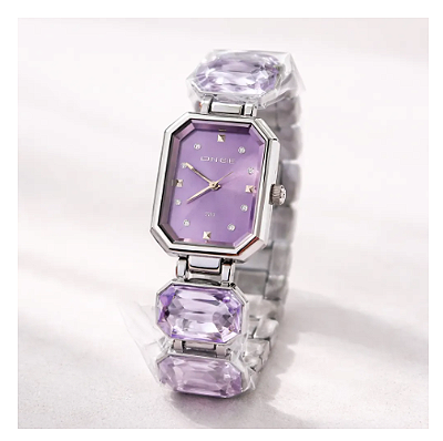 Relógio Lince Grace Feminino Lilás Mulher Diva Poder LQM4871L23
