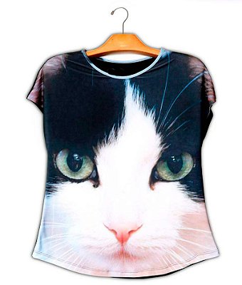 Camiseta Gato Srd Amopet Premium Evase