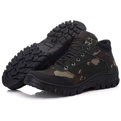 Bota Tênis Adventure Masculino Salazari Camuflado 251