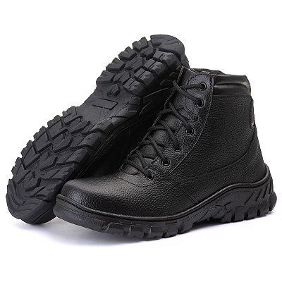 Coturno Militar Cano Baixo Salazari Preto 705