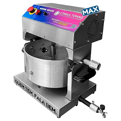 Masseira Mexe Massa Turbo 5kg MAX, Estrutura Inox e Panela de Alumínio