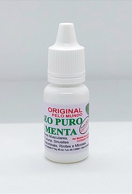 Óleo Puro de Menta NOVA EMBALAGEM + 2 ML