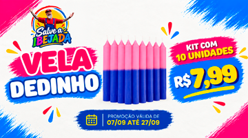 vela dedinho