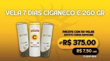 Vela atacado 7 dias 260g